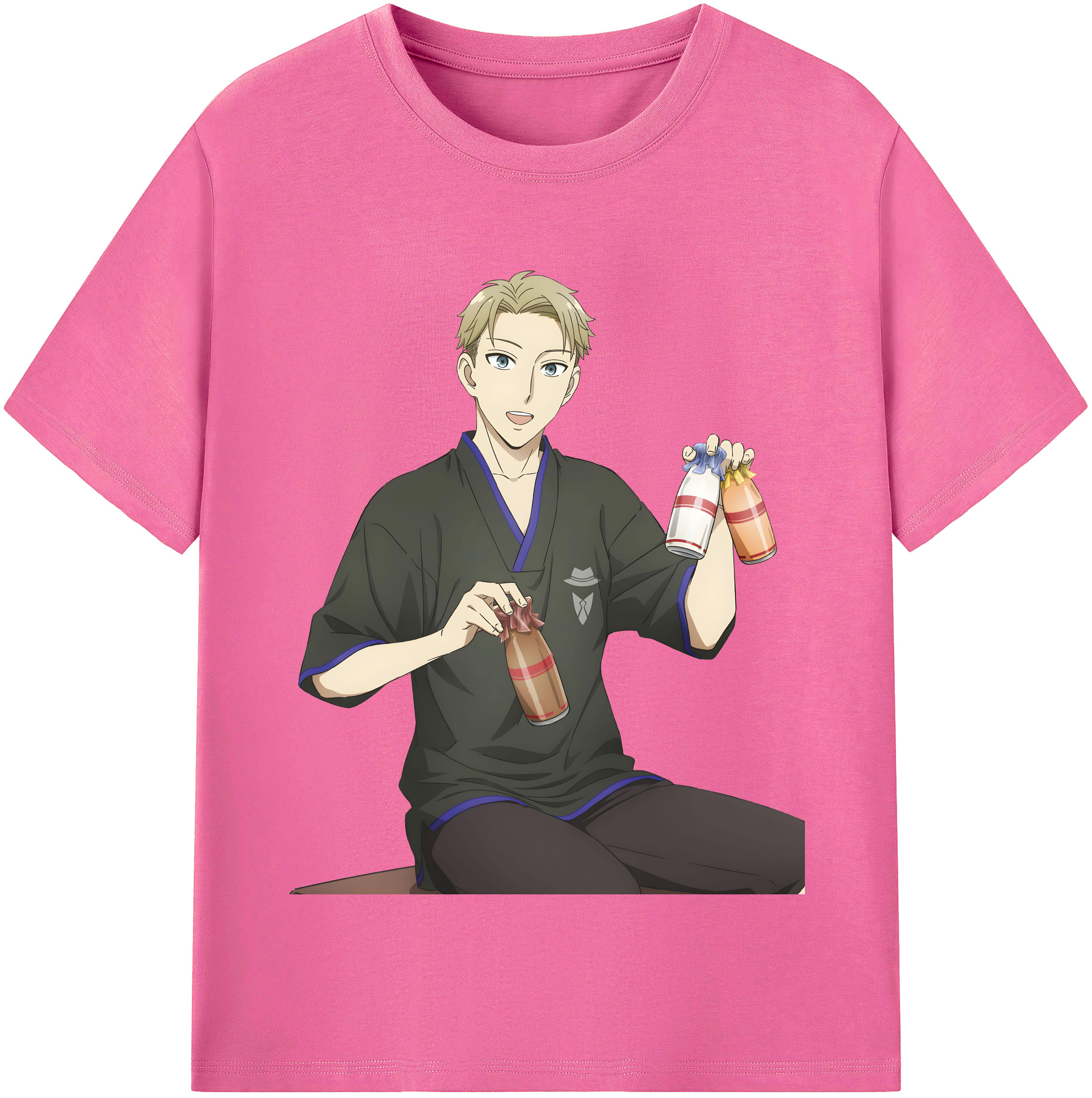（画像用） SPY×FAMILY间谍家家酒 レディースカジュアルプリントTシャツ（綿100％）